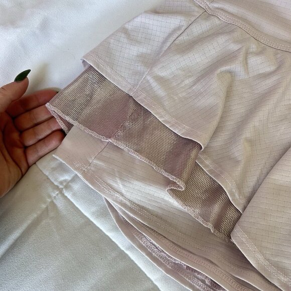 Lucky in Love Multilayer Flip Tennis Skirt Skort Size Large L Baby Pink Coquette - Picture 2 of 7